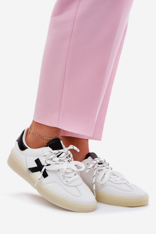 Bajo zapatillas Femenino el color blanco Zelevelis Bajo zapatillas Femenino el color blanco Zelevelis