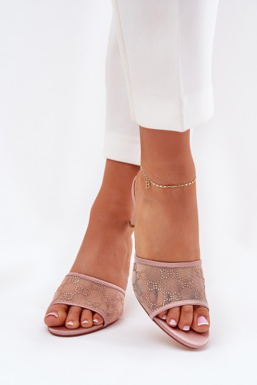 Decorado Zapatillas con tacones finos Szampańskie Ennoriel