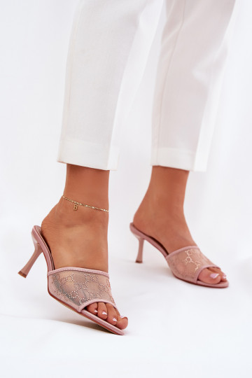 Decorado Zapatillas con tacones finos Szampańskie Ennoriel 2