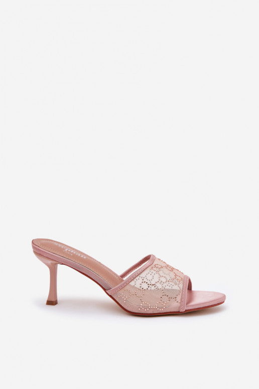 Decorado Zapatillas con tacones finos Szampańskie Ennoriel