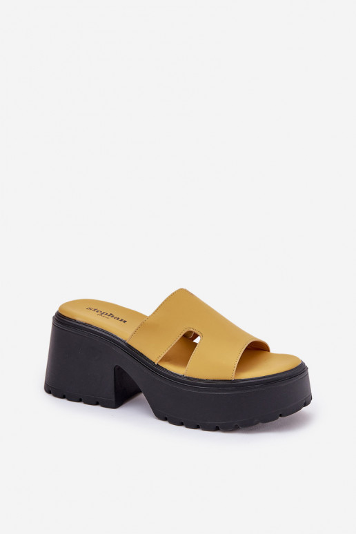 zapatillas de mujer con una plataforma I Tiene quesivo Obcasie color amarillo Rizana zapatillas de mujer con una plataforma I Tiene quesivo Obcasie color amarillo Rizana