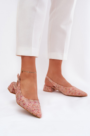 sandalias estampadas Femenino Activado Sutilm Obcasie Colores diferentes Jorela