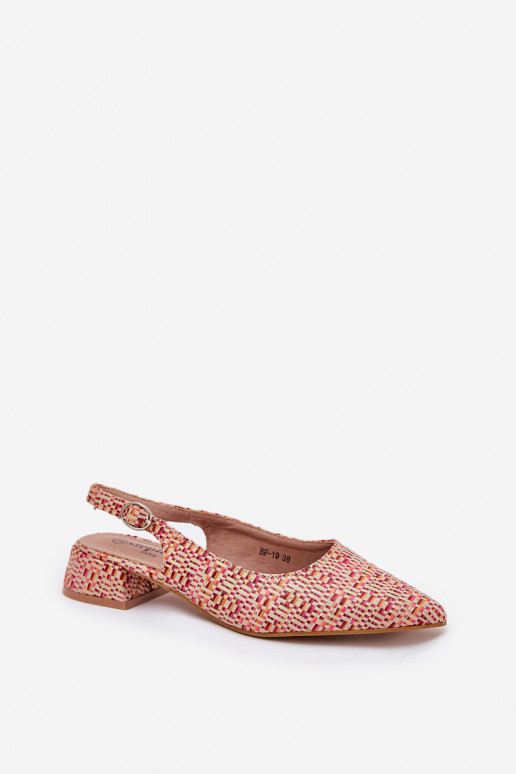 sandalias estampadas Femenino Activado Sutilm Obcasie Colores diferentes Jorela