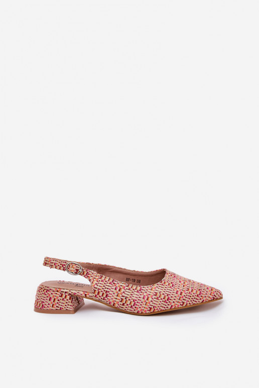 sandalias estampadas Femenino Activado Sutilm Obcasie Colores diferentes Jorela