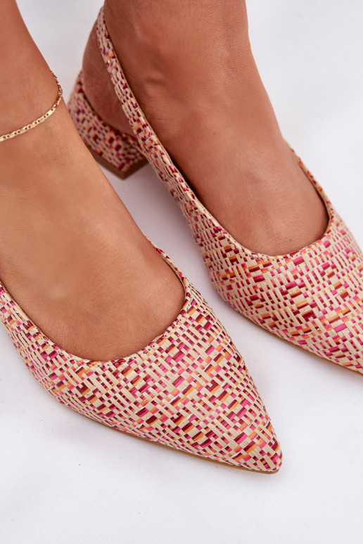 sandalias estampadas Femenino Activado Sutilm Obcasie Colores diferentes Jorela