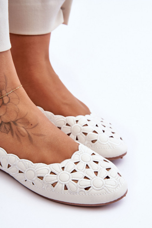 Zapatos calados brillantes el color blanco Visionary Zapatos calados brillantes el color blanco Visionary