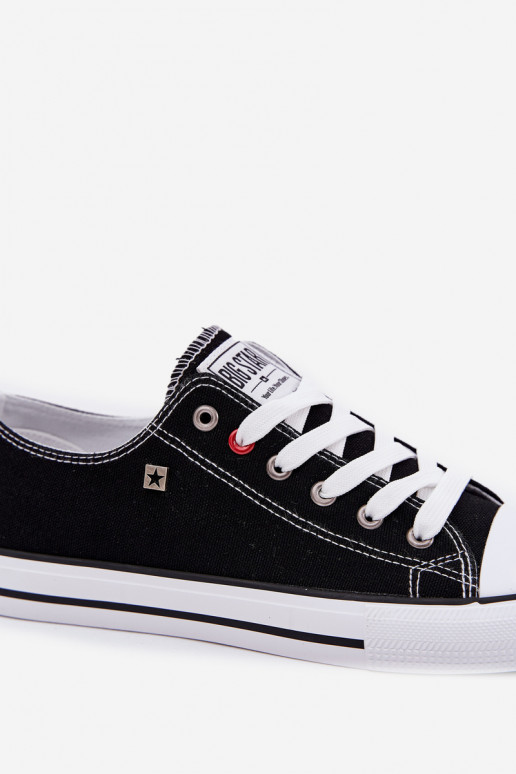 Zapatos casuales de hombre Big Star NN174300 HI-POLY SYSTEM de color negro