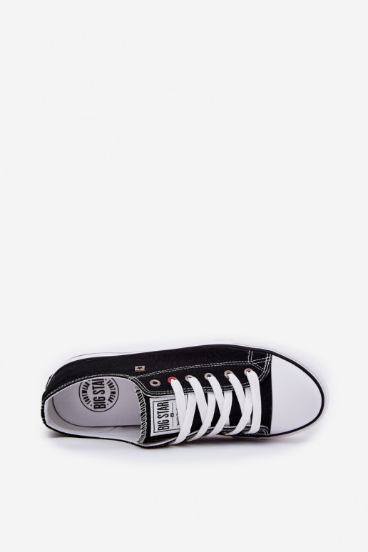 Zapatos casuales de hombre Big Star NN174300 HI-POLY SYSTEM de color negro