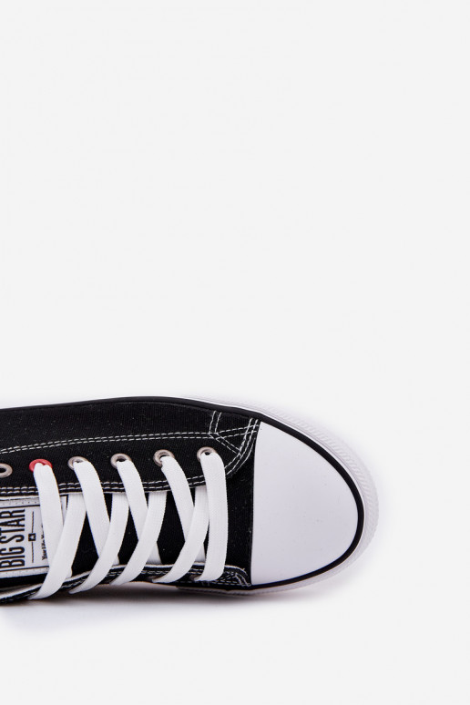 Zapatos casuales de hombre Big Star NN174300 HI-POLY SYSTEM de color negro