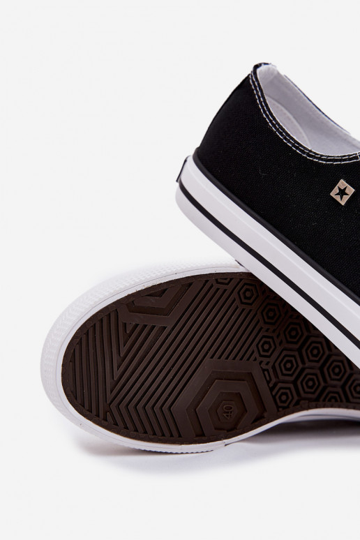 Zapatos casuales de hombre Big Star NN174300 HI-POLY SYSTEM de color negro