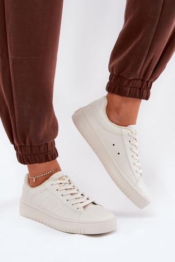 Zapatos bajos de ocio de eco cuero Big Star NN274578 color arena