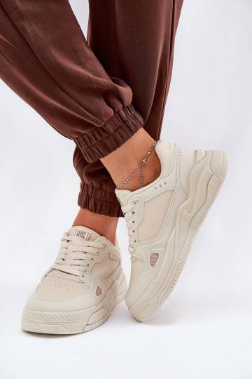 Femenino Zapatillas modelo zapatos. Big Star NN274668 beige 2
