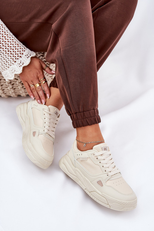Femenino Zapatillas modelo zapatos. Big Star NN274668 beige