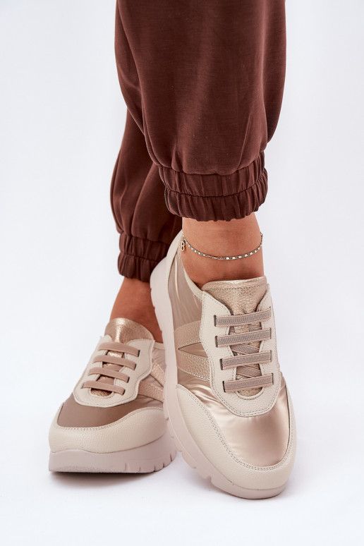 zapatillas Femenino con una plataforma Vinceza 58510 color dorado zapatillas Femenino con una plataforma Vinceza 58510 color dorado