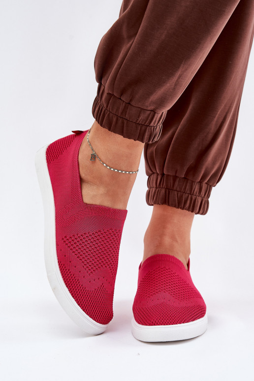 Femenino Zapatillas Slip-on Big Star FF274A605 color rosa