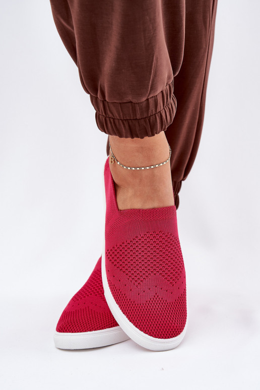 Femenino Zapatillas Slip-on Big Star FF274A605 color rosa