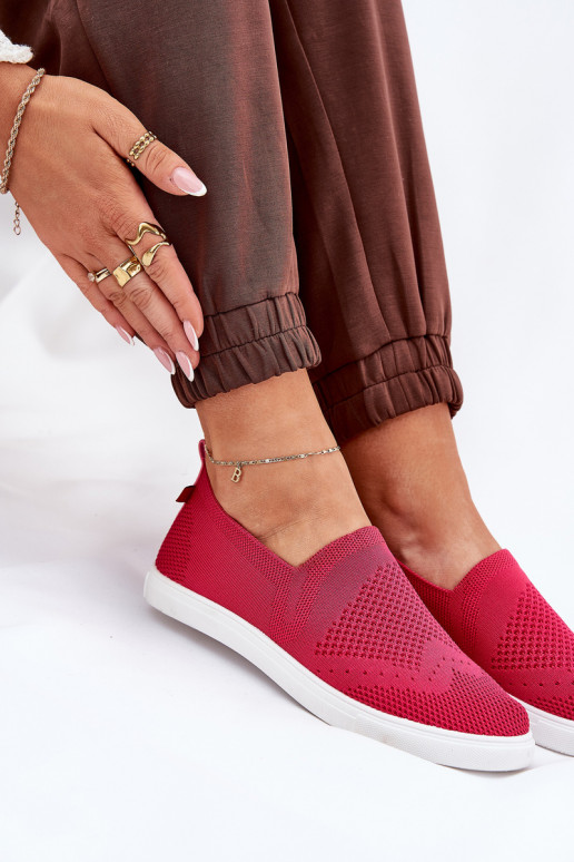 Femenino Zapatillas Slip-on Big Star FF274A605 color rosa