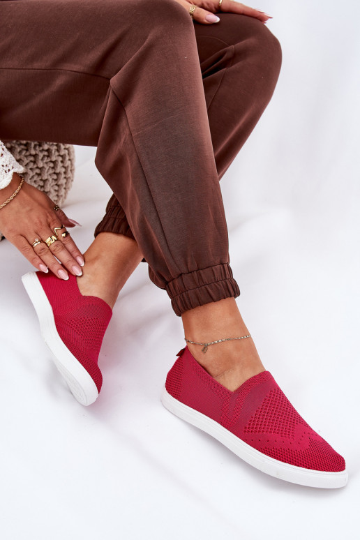 Femenino Zapatillas Slip-on Big Star FF274A605 color rosa