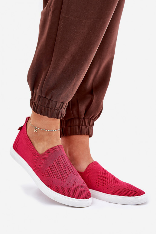 Femenino Zapatillas Slip-on Big Star FF274A605 color rosa