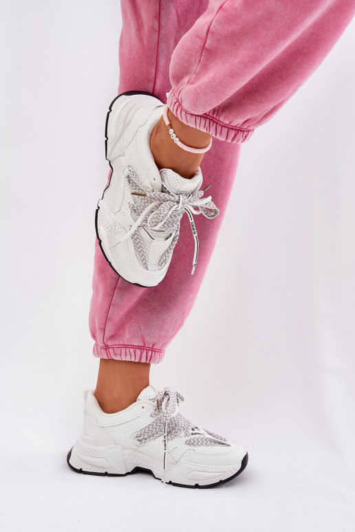 Zapatillas modelo zapatos. zapatillas Femenino Z PodAójnym atándosem el color blanco Efobell