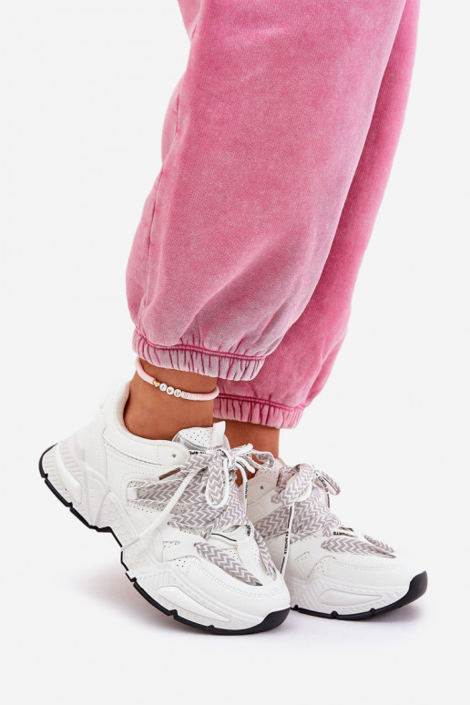 Zapatillas modelo zapatos. zapatillas Femenino Z PodAójnym atándosem el color blanco Efobell