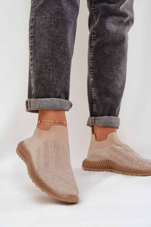 Un modelo convincente zapatillas Femenino Con decoración D&A TEN121 beige Un modelo convincente zapatillas Femenino Con decoración D&A TEN121 beige