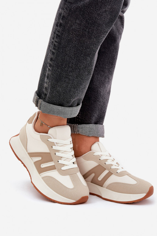 zapatillas Femenino con una plataforma beige Emidi zapatillas Femenino con una plataforma beige Emidi