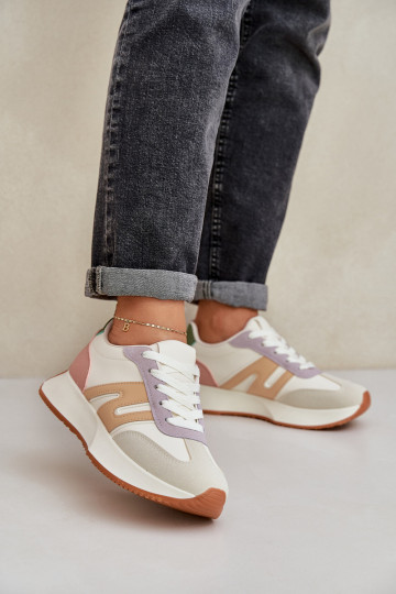 Zapatillas deportivas de mujer con plataforma de varios colores Emidi 2