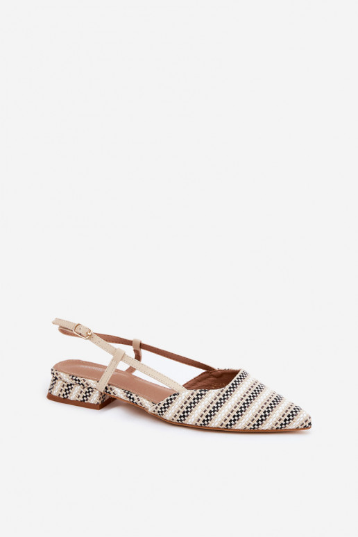 bailarinas Femenino Ze Szpiczastymi Noskami Activado Sutilm Obcasie beige Abroes bailarinas Femenino Ze Szpiczastymi Noskami Activado Sutilm Obcasie beige Abroes