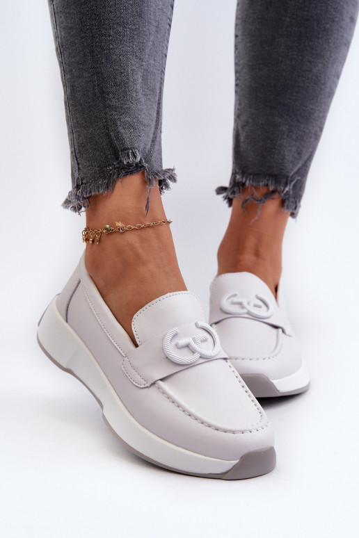 Mocasines de mujer con plataforma...