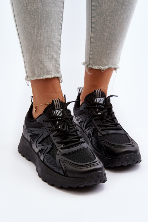 Zapatos casuales de mujer Big Star NN274A085 de color negro