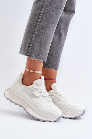 Zapatillas modelo zapatos. Femenino HI-POLY SYSTEM Big Star NN274A107 el color blanco 2