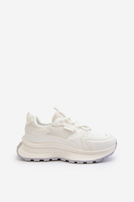 Zapatillas modelo zapatos. Femenino HI-POLY SYSTEM Big Star NN274A107 el color blanco Zapatillas modelo zapatos. Femenino HI-POLY SYSTEM Big Star NN274A107 el color blanco