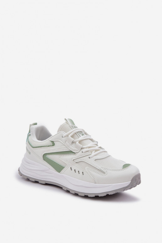 Zapatillas deportivas para mujer Big Star NN274A095 HI-POLY SYSTEM color blanco-verde