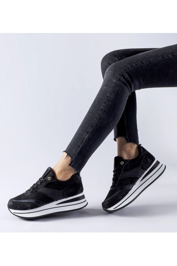 Sneakers negras con...