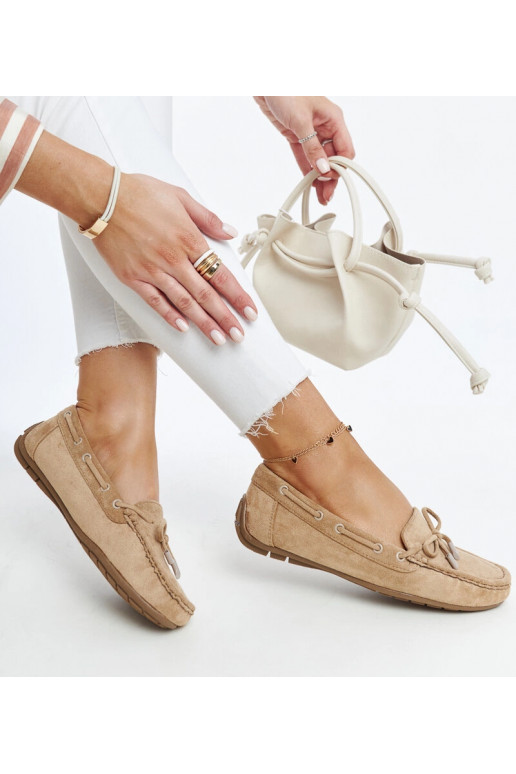 Mocasines marrones con lazo Hayam