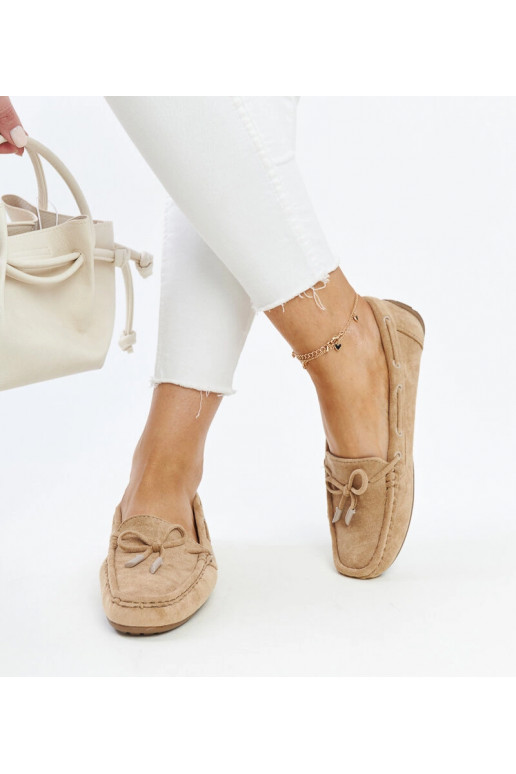 Mocasines marrones con lazo Hayam