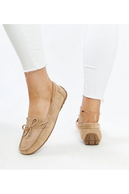 Mocasines marrones con lazo Hayam